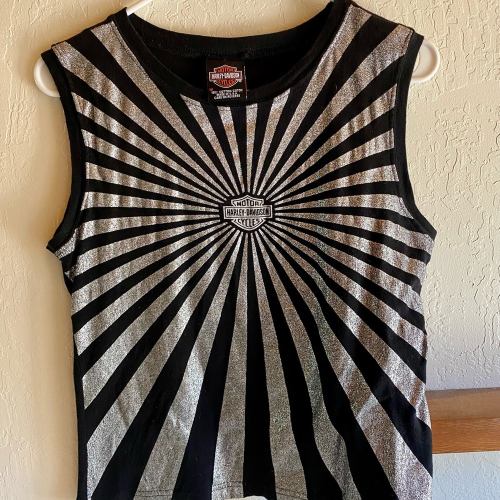 Harley Davidson Black Tank Top